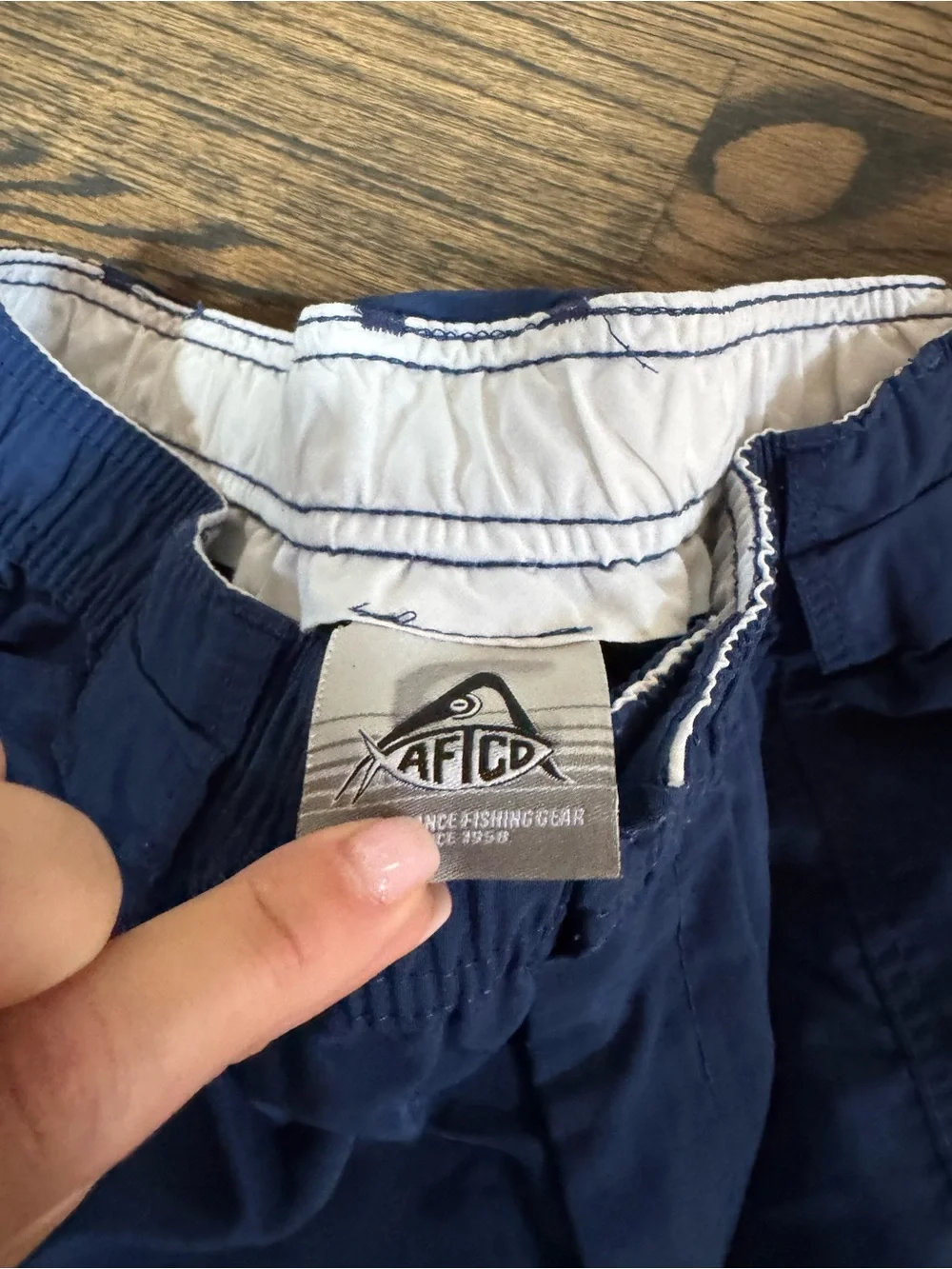 AFTCO Royal Blue Cargo Shorts